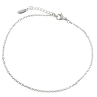 Bransoletki - Bransoletka rodowana na nogę - Ankier - miniaturka - grafika 1