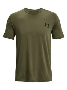 Under Armour Koszulka w kolorze khaki - Koszulki męskie - miniaturka - grafika 1
