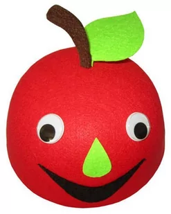 Gama Ewa Kraszek Gama Ewa Kraszek, czapka filcowa Jabłko, rozm. Uniwersalny - Stroje karnawałowe - miniaturka - grafika 1