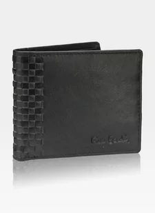 Pierre Cardin, Portfel skórzany męski, Tilak41 8824, czarny, ochrona RFID, mały - Portfele - miniaturka - grafika 1