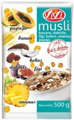 Płatki śniadaniowe i musli - VIVI Musli tropikalne owoce 500g - miniaturka - grafika 1