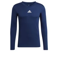 Koszulki sportowe damskie - Koszulka piłkarska męska adidas Team Base Tee - miniaturka - grafika 1