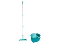 Miotły, szufle, mopy - LEIFHEIT Zestaw Combi Clean - mop płaski z wiadrem - miniaturka - grafika 1