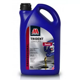 Millers oils Trident Longlife 5W40 5L - Oleje silnikowe - miniaturka - grafika 1