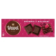Czekolada - Wawel Czekolada nadziewana brownie z malinami 275 g - miniaturka - grafika 1