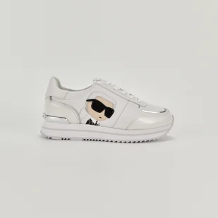 Damskie Sneakersy KARL LAGERFELD VELOCITA II KARL NFT LO LACE KL61930N-311 – Biały - Sneakersy damskie - miniaturka - grafika 1