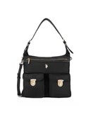 Torebki damskie - U.S. Polo Assn. Torebka BEUXT6389WIP Czarny - miniaturka - grafika 1