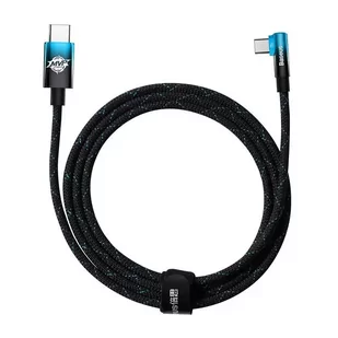 Kabel USB-C do USB-C Baseus MVP2, 100W, 2m (czarno-niebieski) - Kable USB - miniaturka - grafika 2