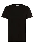 Koszulki i topy damskie - Calvin Klein - T-shirt damski, czarny - miniaturka - grafika 1