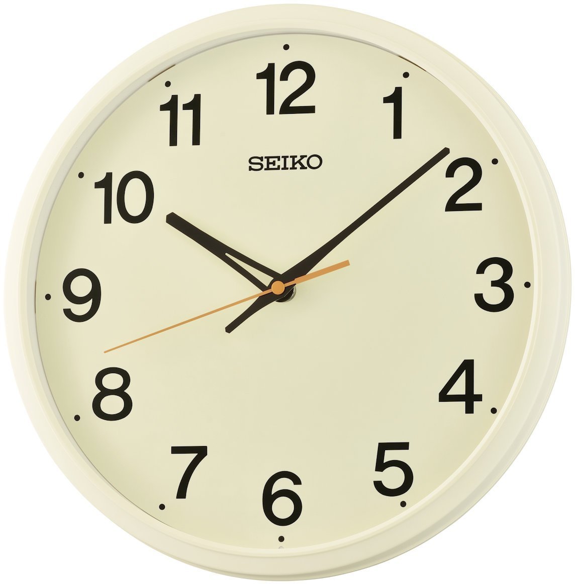 Seiko Zegar ścienny SEIKO QHA019C 30,5 cm kremowy .