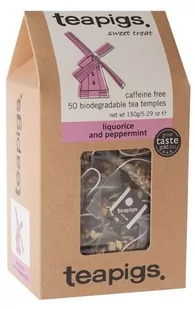 Teapigs Ziołowa herbata Liquorice & Peppermint 50x3g 6462-uniw - Herbata - miniaturka - grafika 1
