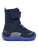 Buty dla chłopców - Reima Śniegowce Talvella 5400150A Granatowy - miniaturka - grafika 1