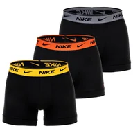 Majtki męskie - Bokserki męskie Nike Everyday Cotton Stretch Trunk 3 pary - miniaturka - grafika 1