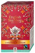 Herbata - Herbata cejlońska świąteczna FAIR TRADE BIO (20 x 2 g) 40 g English Tea Shop Organic (PRODUKT SEZONOWY) - miniaturka - grafika 1