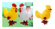 Jeździki dla dzieci - kogut nakręcany 12szt. KT-100 - miniaturka - grafika 1
