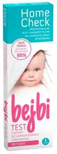MILAPHARM Test ciążowy Bejbi płytkowy x 1 szt - Testy ciążowe i diagnostyczne - miniaturka - grafika 1