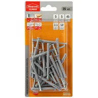 Wkręty - Kołek do szybkiego montażu 5 x 45 mm 26 szt. Wkręt-met - miniaturka - grafika 1