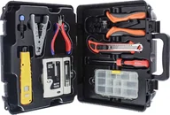 Pozostałe akcesoria sieciowe - Netzwerk Basis Installations Kit LAN, mit Tester - miniaturka - grafika 1