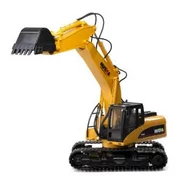Zabawki zdalnie sterowane - Koparka RC H-Toys 1350 gąsiennice 15CH 2.4 1:14 KX7751 - miniaturka - grafika 1