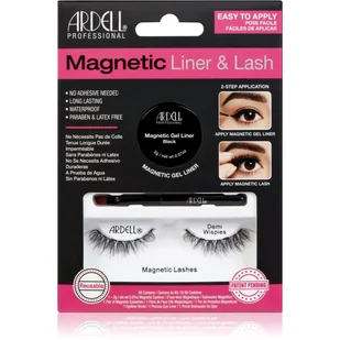 Ardell Magnetic Liner & Lash Magnetic Lash & Liner Kit Demi Wispies - Zestaw do rzęs magnetycznych Demi Wispies - Sztuczne rzęsy i akcesoria - miniaturka - grafika 1