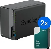 Serwery plików NAS i macierze dyskowe - Serwer plików Synology DS224+ /4T DS224+-4T-00-2 - miniaturka - grafika 1