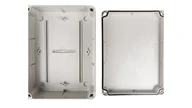 Puszki elektryczne i akcesoria - PCE Puszka natynkowa LIGHT 241x180x96 4xM25 6xM40 IP66/67 szara EV-231 EV-231 - miniaturka - grafika 1