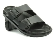 Klapki i japonki damskie - Gumowe klapki damskie z klamrą - Big Star NN274A750, czarne - miniaturka - grafika 1