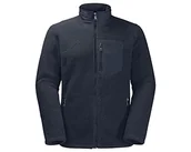 Kurtki męskie - Jack Wolfskin Męska kurtka Kingsway, niebieski (Night Blue), 3XL (DE) - miniaturka - grafika 1