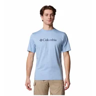 Koszulki sportowe męskie - Koszulka męska Columbia CSC Basic Logo Tee Rozmiar: XXL / Kolor: niebieski/jasnoniebieski - miniaturka - grafika 1