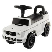 Jeździki dla dzieci - Euro Baby Pchacz mercedes G-class biały EB577W - miniaturka - grafika 1
