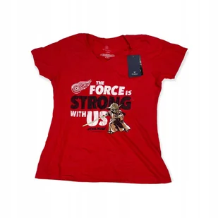 T-shirt koszulka damska Detroit Red Wings NHL L - Koszulki i topy damskie - miniaturka - grafika 1