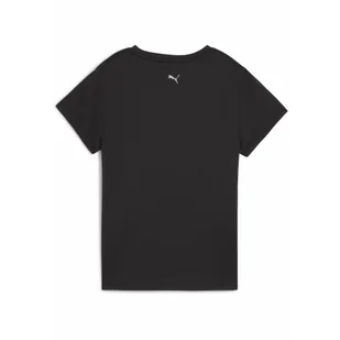 Damska koszulka do biegania z grafiką i napisem PUMA Black Q2 - Koszulki sportowe damskie - miniaturka - grafika 1