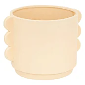 Donice - Ceramiczna osłonka na doniczkę WAVY BLISS, Ø 18 cm - miniaturka - grafika 1