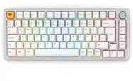 Glorious GMMK Pro klawiatura do gier 75% - biały ISO Pre-Built GLO-GMMK-P75-FOX-ISO-W-DE