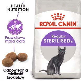 ROYAL CANIN  Sterilised 4kg karma sucha dla kotów dorosłych, sterylizowanych + niespodzianka dla kota GRATIS! - Sucha karma dla kotów - miniaturka - grafika 2