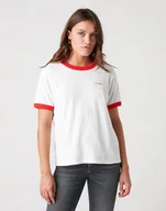 Koszulki i topy damskie - Damska koszulka t-shirt Wrangler RELAXED RINGER S - miniaturka - grafika 1