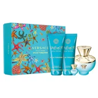 Zestawy kosmetyków damskich - Dylan Turquoise Pour Femme zestaw woda toaletowa spray 100ml + woda toaletowa spray 5ml + żel pod prysznic 100ml + żel do ciała 100ml - miniaturka - grafika 1