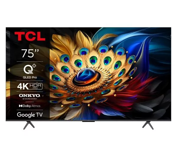 TCL 75C655 75" QLED Pro 4K Google TV