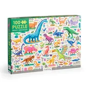 Puzzle - Puzzle 100 el. Potężne dinozaury Mudpuppy - puzzle - miniaturka - grafika 1