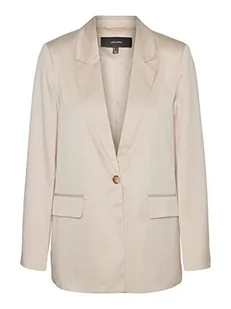 VERO MODA Vmuvita Ls Loose TLR Btq blezer damski, Moonlight, 42 - Marynarki i żakiety damskie - miniaturka - grafika 1