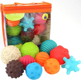 Piłeczki sensoryczne Piłki sensory do ćwiczeń Miękkie - Zabawki sensoryczne - miniaturka - grafika 1