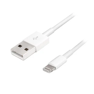 Kabel Lightning do Apple MFI, 1m, USB A, Biały – Kabel Ładowania i Synchronizacji Apple 8-Pin - Ładowarki do telefonów - miniaturka - grafika 1