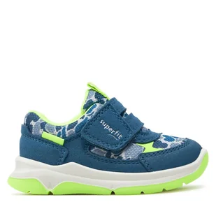Sneakersy Superfit 1-006404-8020 M Niebieski - Buty dla chłopców - miniaturka - grafika 1