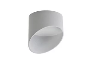 Azzardo Downlight LAMPA sufitowa MOMO SH2618-WH minimalistyczna OPRAWA metalowa LED 18W ścięta tuba biała SH2618-WH - Lampy sufitowe - miniaturka - grafika 1