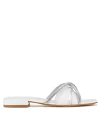 Klapki i japonki damskie - Badura Klapki AGATA-21463PE Biały - miniaturka - grafika 1