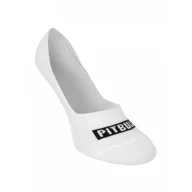 Odzież taktyczna i umundurowanie - Skarpetki stopki Pit Bull No Show Pitbull cienkie (3-pak) - Białe 39/42 - miniaturka - grafika 1