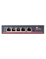 Switche - SWITCH POE GETFORT 4GE + POE-IN 1GE 120W (HI-PoE) - miniaturka - grafika 1