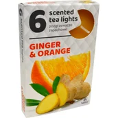 Świece - Podgrzewacz zapachowy imbir-pomarańcza 6 szt. - miniaturka - grafika 1