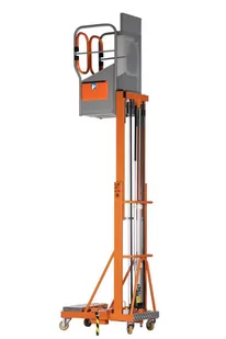 Podnośnik osobowy (udźwig: 120 kg, wymiary platformy: 48x69 cm, maks. wysokość robocza: 493 cm) 00081564 - Wózki magazynowe - miniaturka - grafika 3
