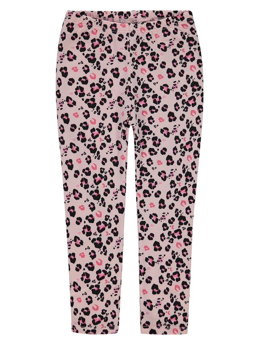 Dziewczęce legginsy w zwierzęcy nadruk Kanz r.116